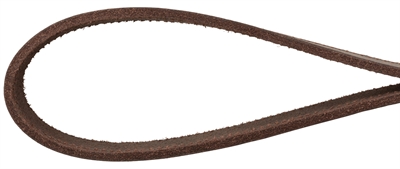 Trixie Hondenriem Vetleer Donkerbruin 100x2,5 cm