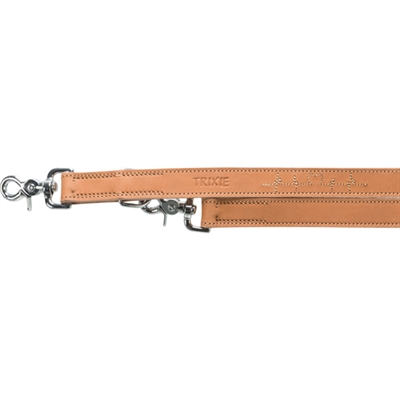 Trixie Hondenriem Rustic Heartbeat Vetleer Bruin 200x2 cm