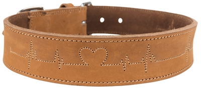Trixie Halsband Hond Vetleer Bruin 55-65x4 cm