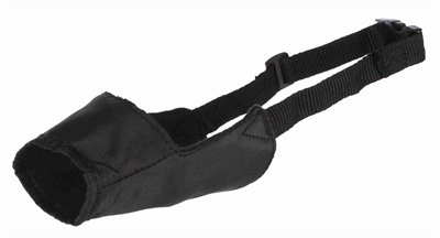 Trixie Muilkorf Polyester Zwart 14-28 cm 2 stuks