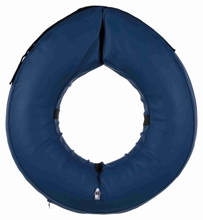 Trixie Beschermkraag Opblaasbaar Blauw S-m 32-40x11 CM