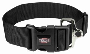 Trixie Halsband Hond Zwart 40-60x5 cm Nylon