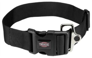 Trixie Halsband Hond Zwart 55-80x5 cm Nylon