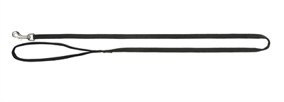 Trixie Hondenriem Premium Zwart 120x1 CM