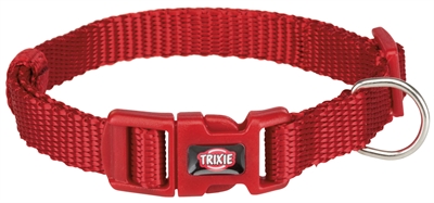 Trixie Halsband Hond Premium Rood 22-35x1 CM