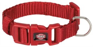Trixie Halsband Hond Rood 15-25x1 cm Nylon