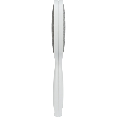 Trixie Dubbelzijdige Pluizenborstel 26 cm Zwart / Grijs 3 st