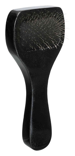 Trixie Slickerborstel Hout Metalen Pinnen 13x6 cm 3 st