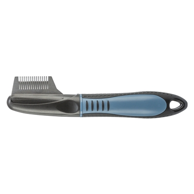 Trixie Trimmes Grof Kunststof/RVS 19 cm - 3 stuks