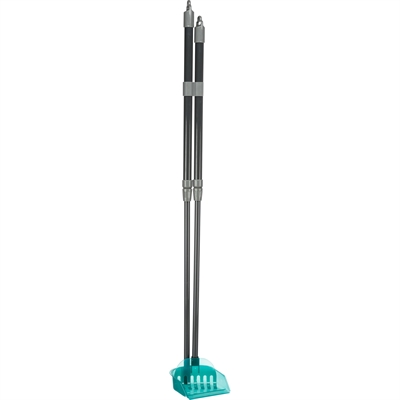 Trixie Vuilblik met Hark 57-102 cm Grijs/Blauw