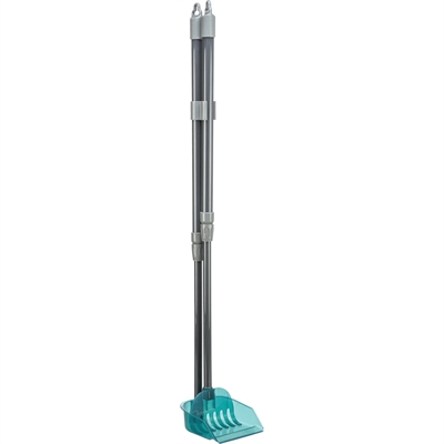 Trixie Vuilblik met Hark 57-102 cm Grijs/Blauw