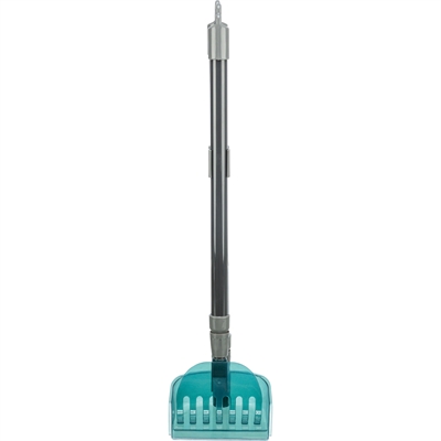 Trixie Vuilblik met Hark 57-102 cm Grijs/Blauw
