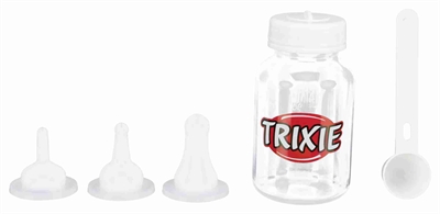 Trixie Zoogflessenset 3x120 ML Transparant/Wit