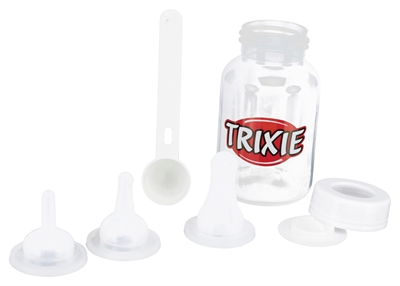 Trixie Zoogflessenset 3x120 ML Transparant/Wit