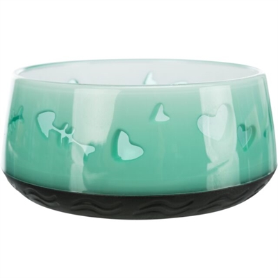 Trixie Voerbak/Waterbak Vis Hart 12 cm 300 ml Assorti 4 st