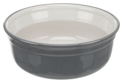 Trixie Voerbak-set Keramiek/Metaal 2x1,6L Petrol/Grijs