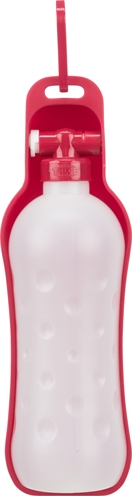 Trixie Drinkfles Kunststof Assorti 500 ML met uitvouwbare drinkbak