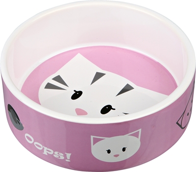 Trixie Keramische Voer-/Waterbak Mimi 12 cm 300 ml Assorti 4 st