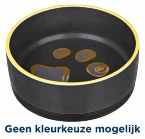 Trixie Voerbak Jimmy Keramiek / Rubberrand Assorti 16x16 CM 750 ML