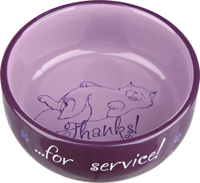 Trixie Keramische Voer- en Waterbak Assorti 11 cm 300 ml 4 st