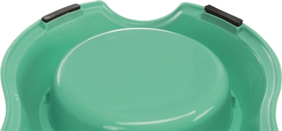 Trixie Dubbele Voer- en Waterbak Kunststof 11 CM 200 ML 4 ST