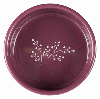 Trixie Keramische Voerbakken Bloemmotief 12 cm 300 ml 4 st