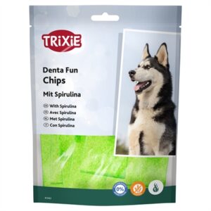 Trixie Denta Fun Spirulina Kauwchips 6x100 GR