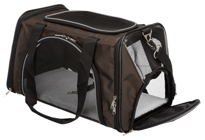 Trixie Hondentas Joe Bruin 47x28x28 cm met schouderriem