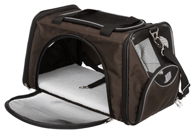 Trixie Hondentas Joe Bruin 47x28x28 cm met schouderriem