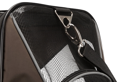 Trixie Hondentas Joe Bruin 47x28x28 cm met schouderriem