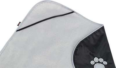 Trixie Hondenjas Orleans Zwart 30 cm Waterdicht met Fleece Voering