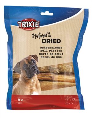 Trixie Bullenpees Gedroogd 12 cm 8 Stuks / 100 g