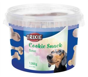 Trixie Cookie Snack Bones 2x1,3 KG - Hondensnacks in botvorm