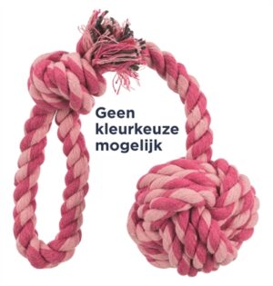 Trixie Flos met Touwbal 30x5,5 cm 4 stuks