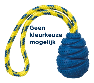 Trixie Natuurrubber Jumper Aan Koord Drijvend Assorti 25x7 CM 3 ST