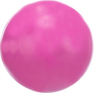 Trixie Natuurrubber Bal Roze 7 CM 3 ST Zonder Geluid