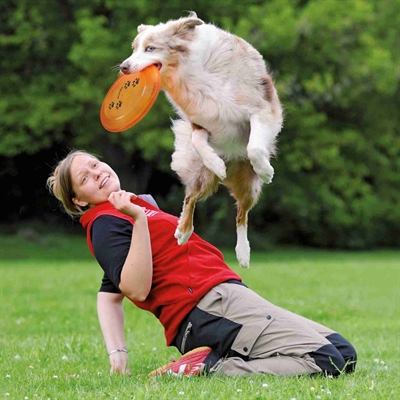 Trixie Dog Disc Kunststof 23 cm Geschikt Voor Wedstrijden