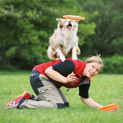 Trixie Dog Disc Kunststof 23 cm Geschikt Voor Wedstrijden