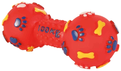 Trixie Vinyl Halter met Geluid 15 CM Assorti 4 ST