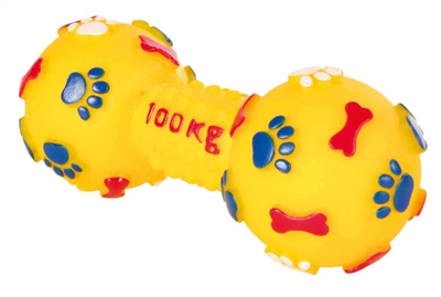 Trixie Vinyl Halter met Geluid 15 CM Assorti 4 ST