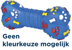 Trixie Vinyl Bot Met Geluid 15 CM Assorti 4 ST