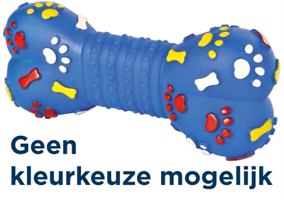 Trixie Vinyl Bot Met Geluid Assorti 15 CM 4 ST