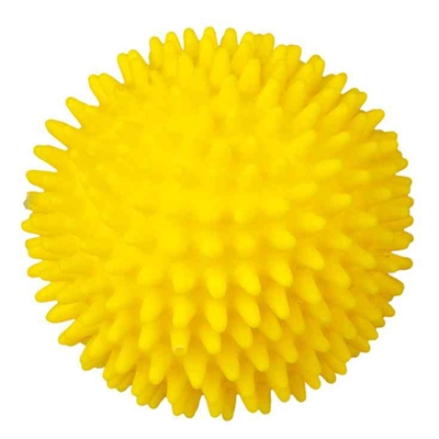 Trixie Vinyl Egelbal met Geluid 7x7x7 cm Assorti 4 ST