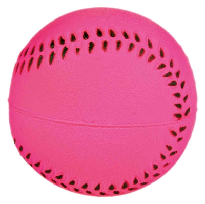 Trixie Drijvende Schuimrubber Neon Bal 6x6x6 CM Assorti 24 ST