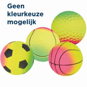 Trixie Schuimrubber Bal 7x7x7 cm Assorti