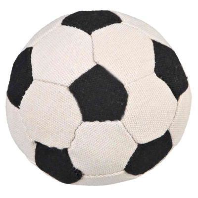 Trixie Soft Canvas Voetbal 11x11x11 CM 12 ST Assorti