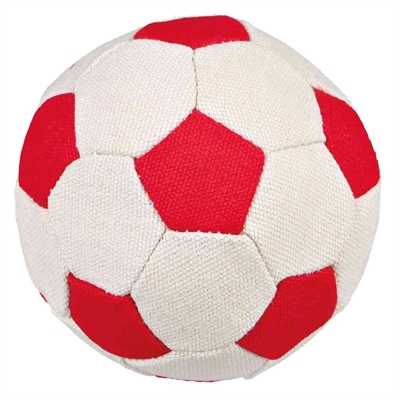 Trixie Soft Canvas Voetbal 11x11x11 CM 12 ST Assorti