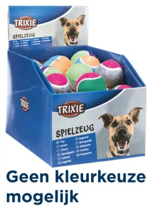 Trixie Tennisballen Assorti 6 cm 39 stuks