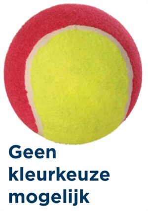 Trixie Tennisbal Assorti 12 stuks 10x10x10 cm