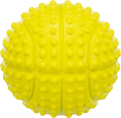 Trixie Natuurrubber Sportbal Diverse Lime 5,5x5,5x5,5 CM 4 ST